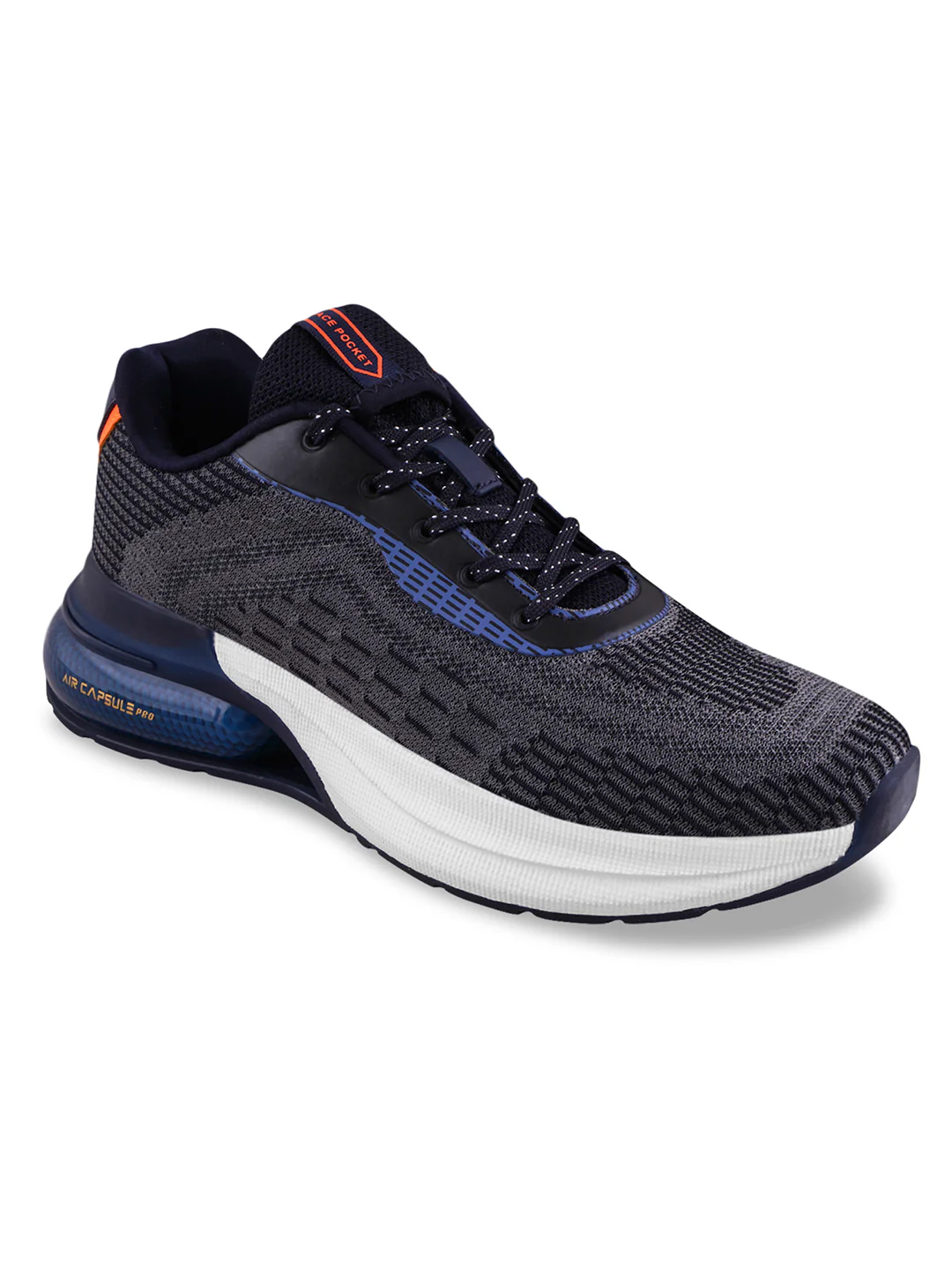 CRUISER Navy Men's Running Shoes - Image 2