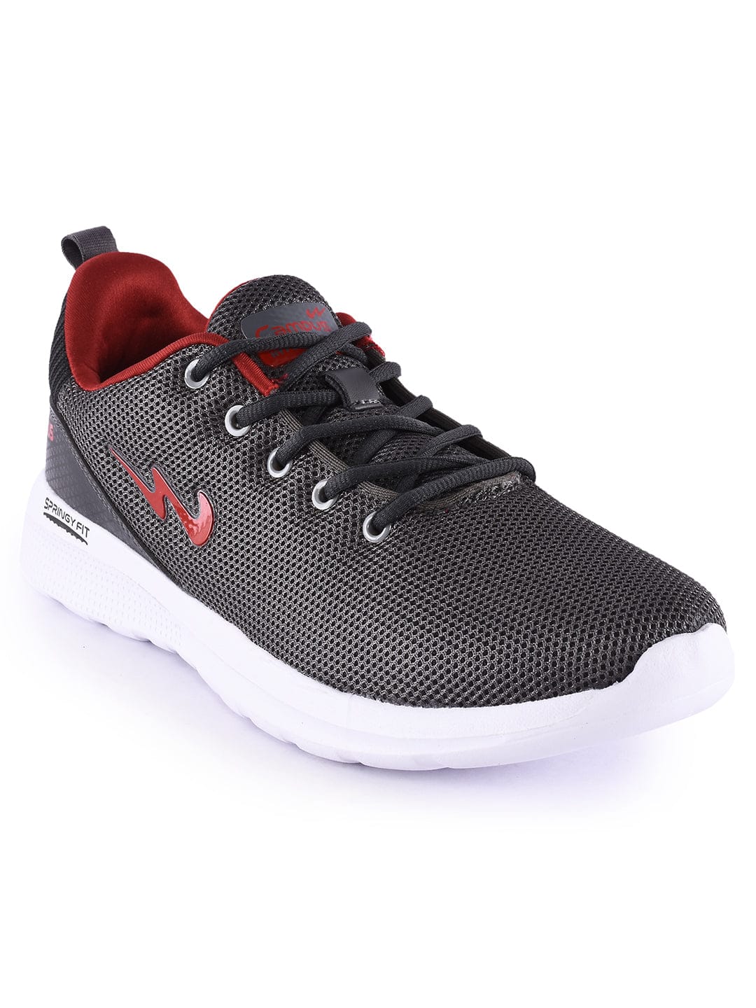 CRUNCH Grey Men's Running Shoes - Image 2