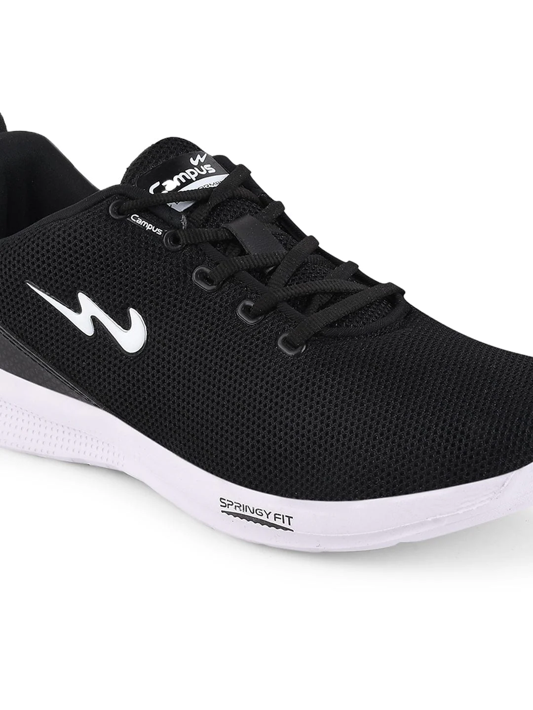 CRUNCH Black Men's Running Shoes - Image 5