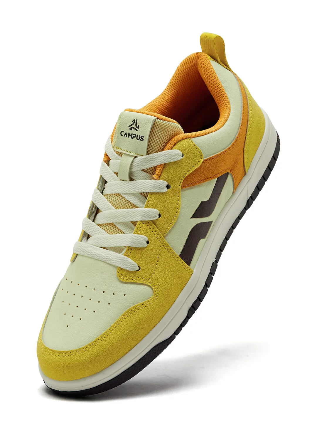 CRUVO Yellow Men's Sneakers - Image 3