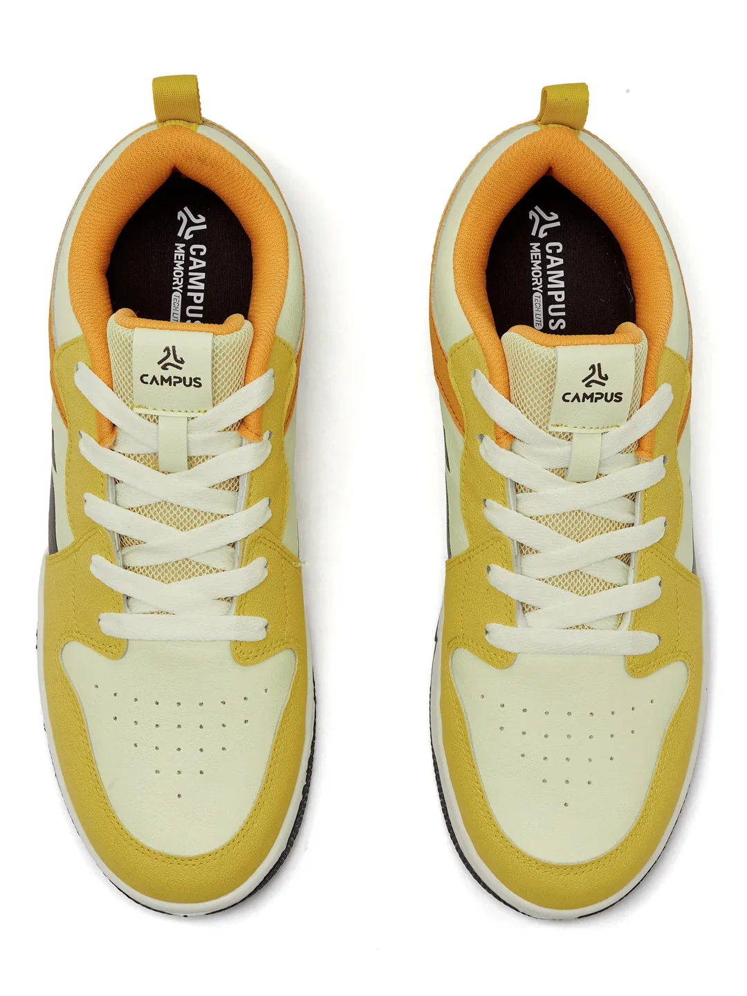CRUVO Yellow Men's Sneakers - Image 6