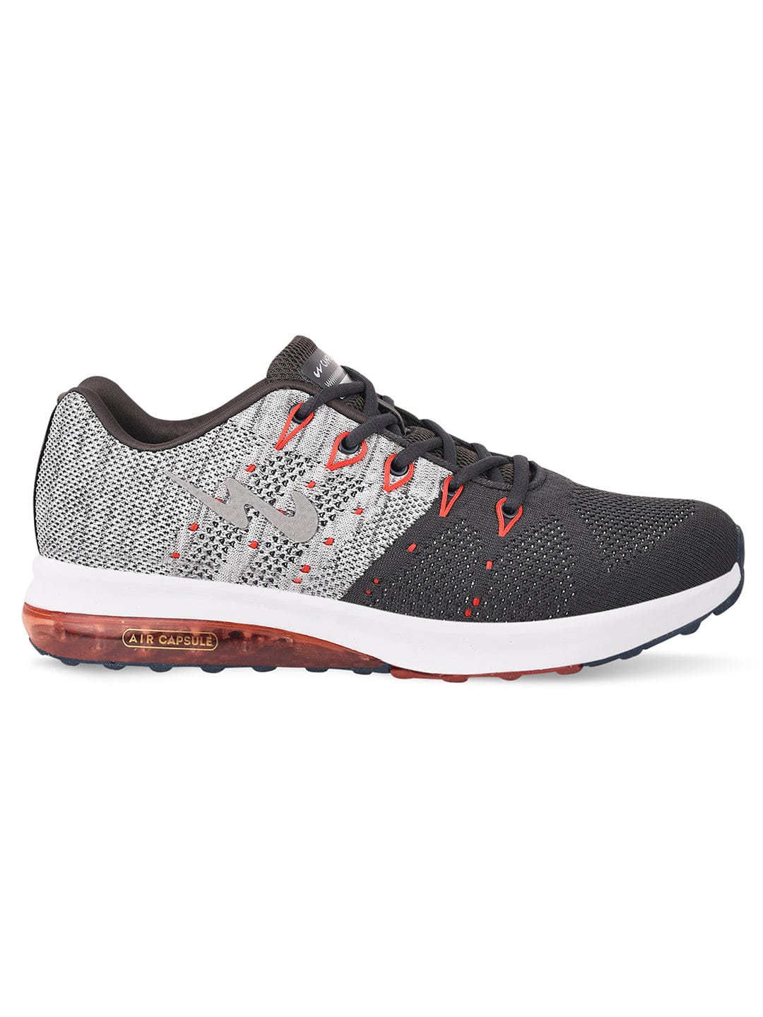 PERIS Grey Men's Running Shoes