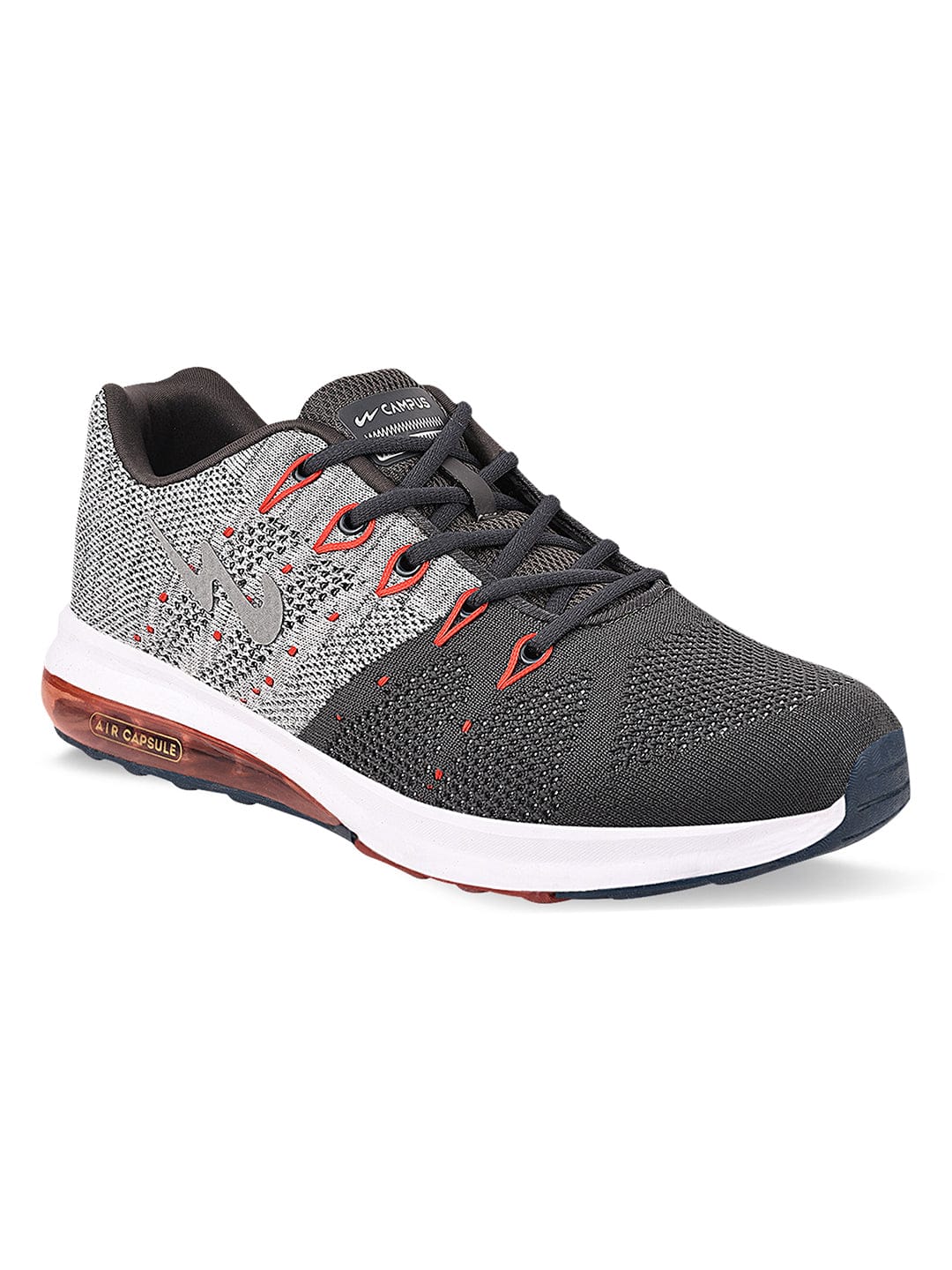 PERIS Grey Men's Running Shoes - Image 2