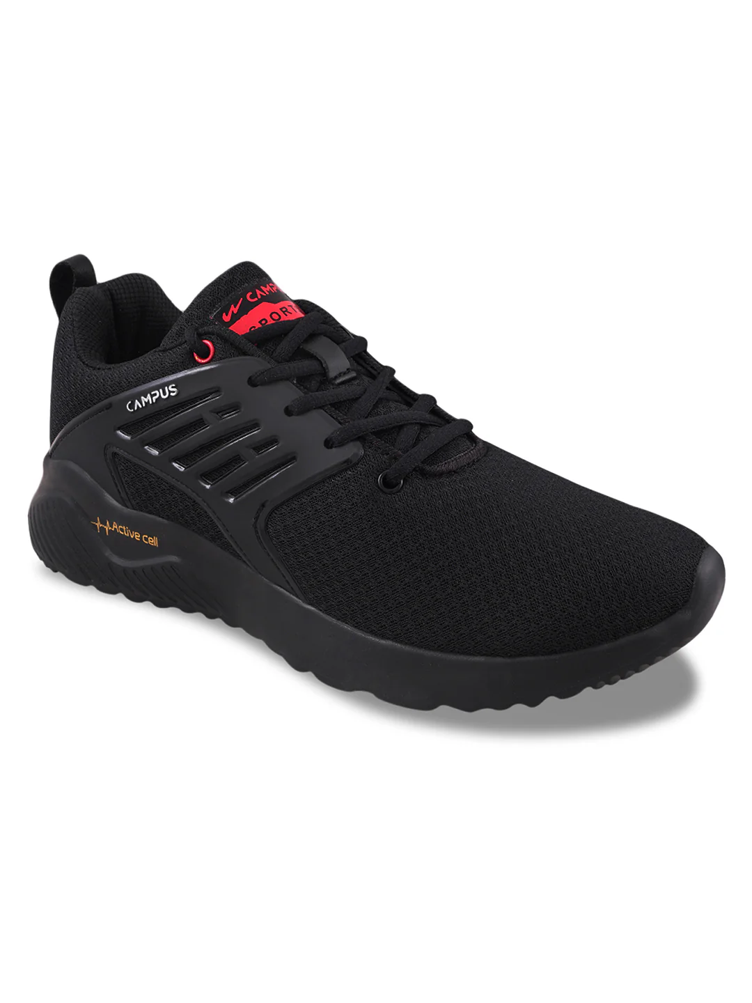CRYSTA PRO Black Men's Running Shoes - Image 2