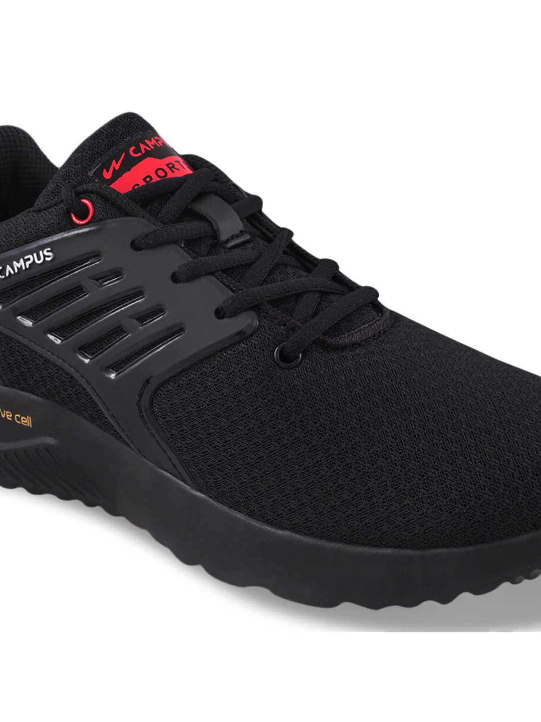 CRYSTA PRO Black Men's Running Shoes - Image 4