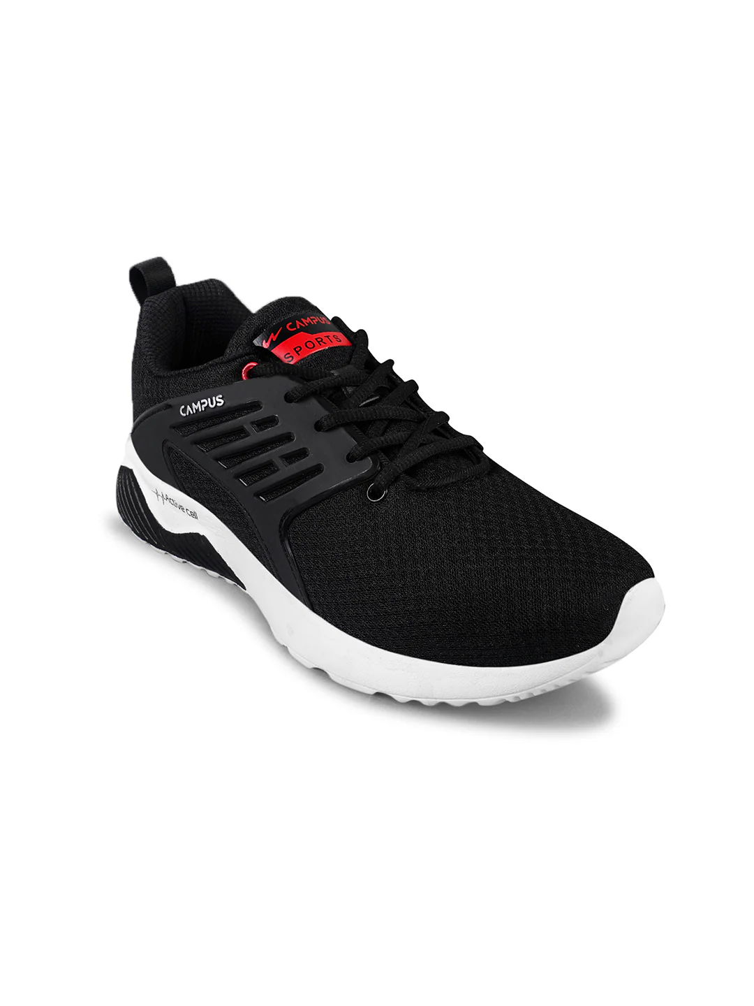 CRYSTA PRO Black Men's Running Shoes - Image 2