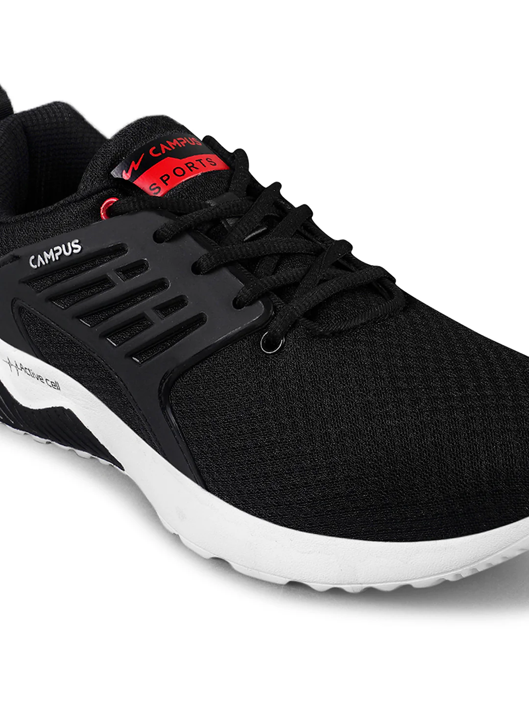 CRYSTA PRO Black Men's Running Shoes - Image 4