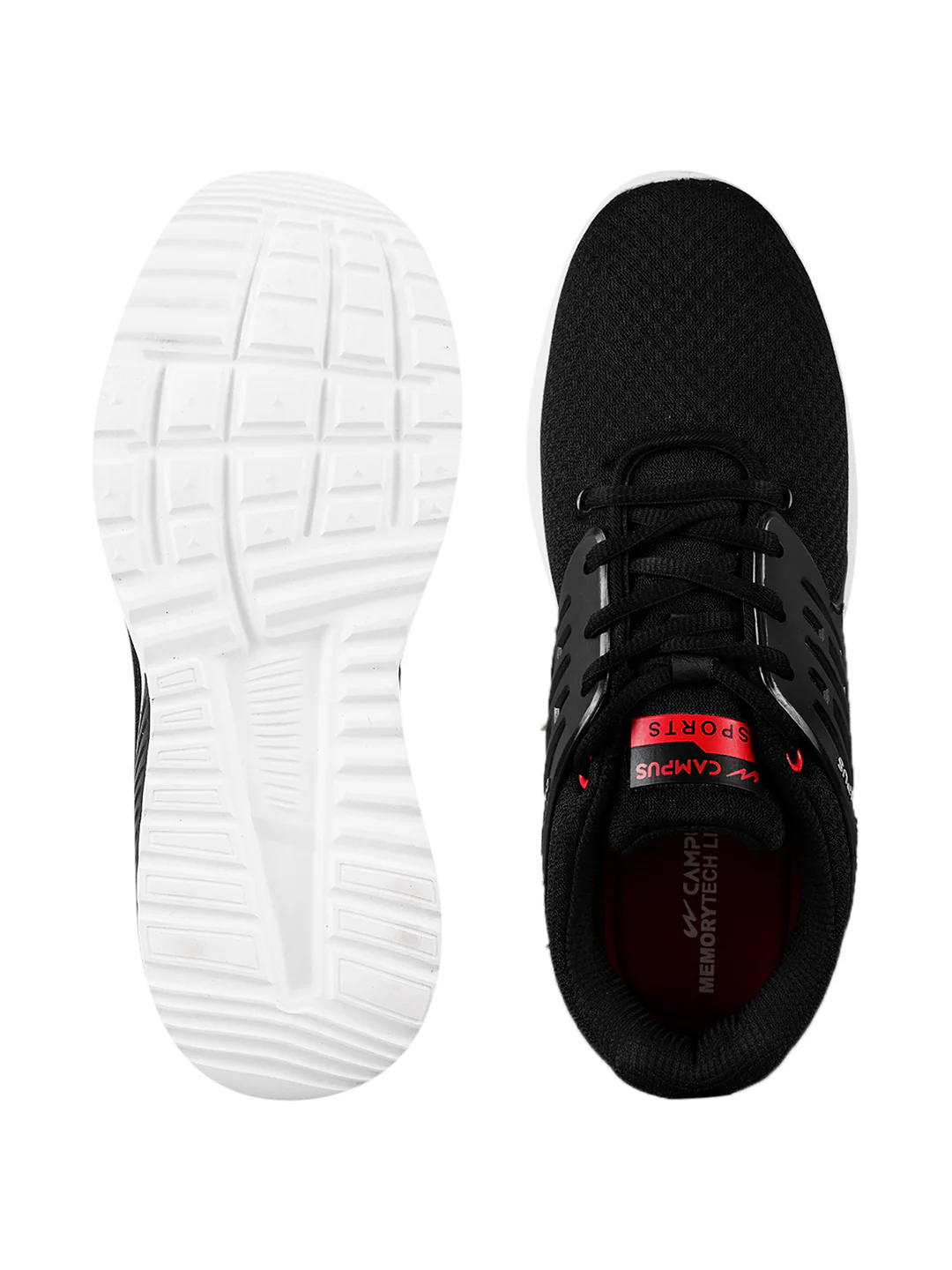 CRYSTA PRO Black Men's Running Shoes - Image 5
