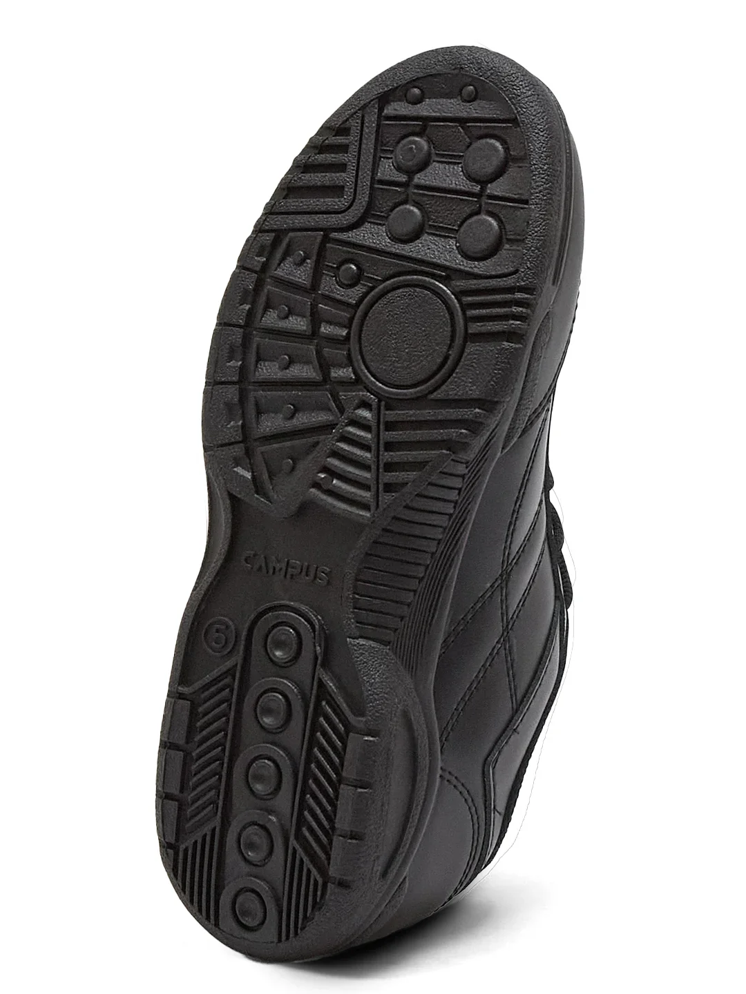 CS-26101C Black Child School Shoes - Image 4