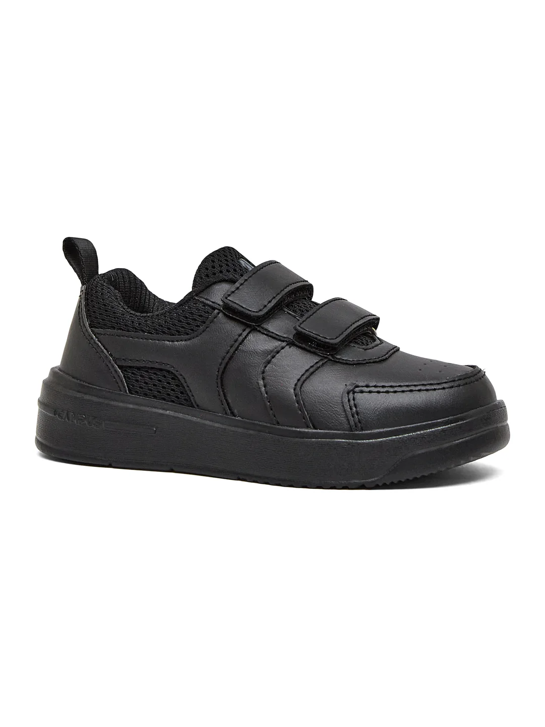 CS-26106V Black Kids School Shoes - Image 2