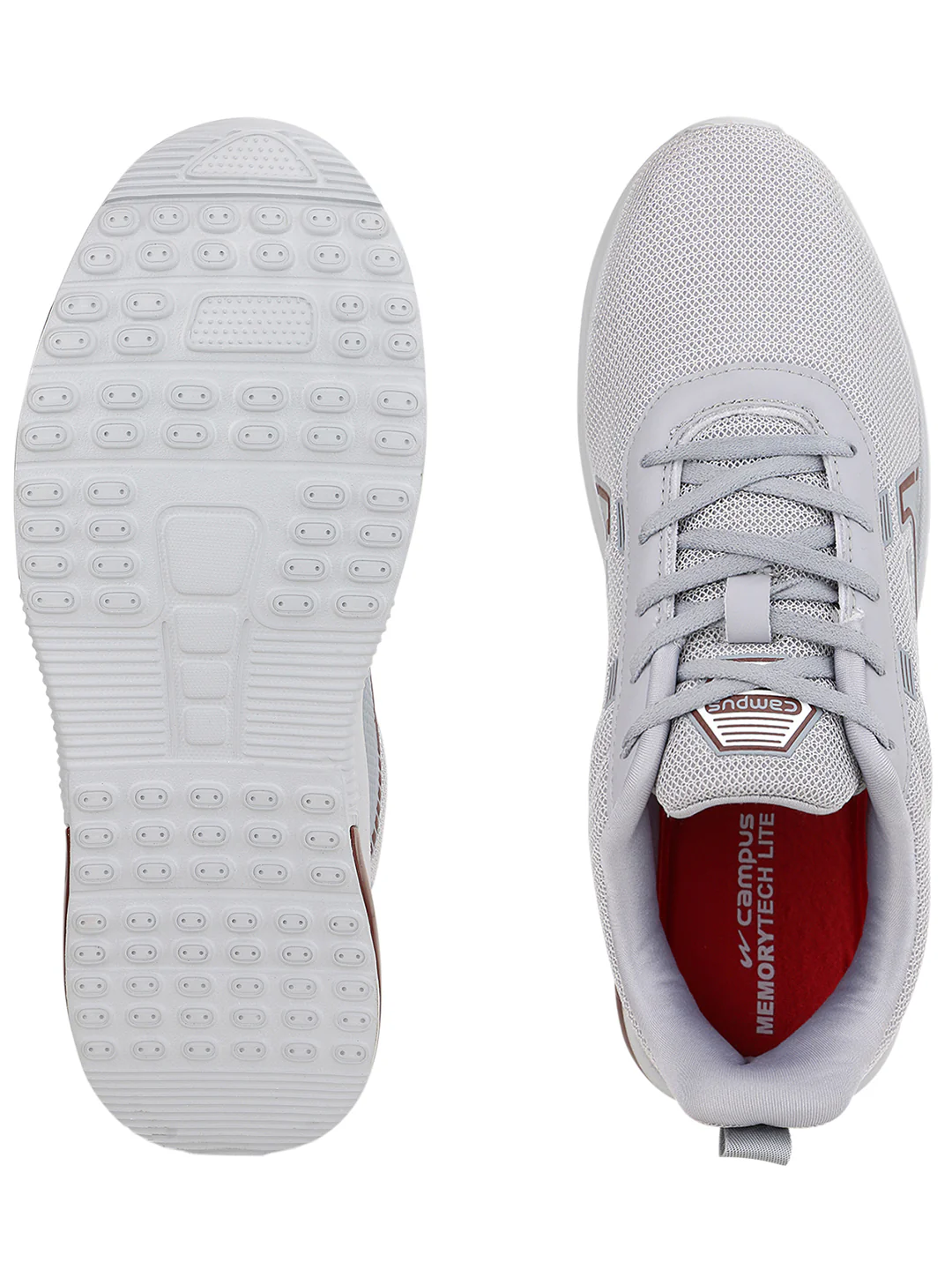 CULTURE N Grey Men's Running Shoes - Image 5