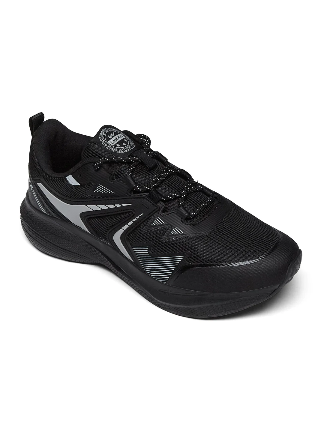 CUSTOM Black Men's Running Shoes - Image 3