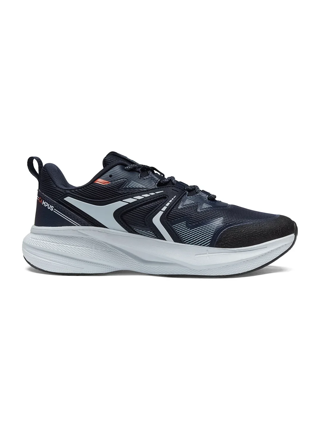 CUSTOM Navy Men's Running Shoes - Image 2