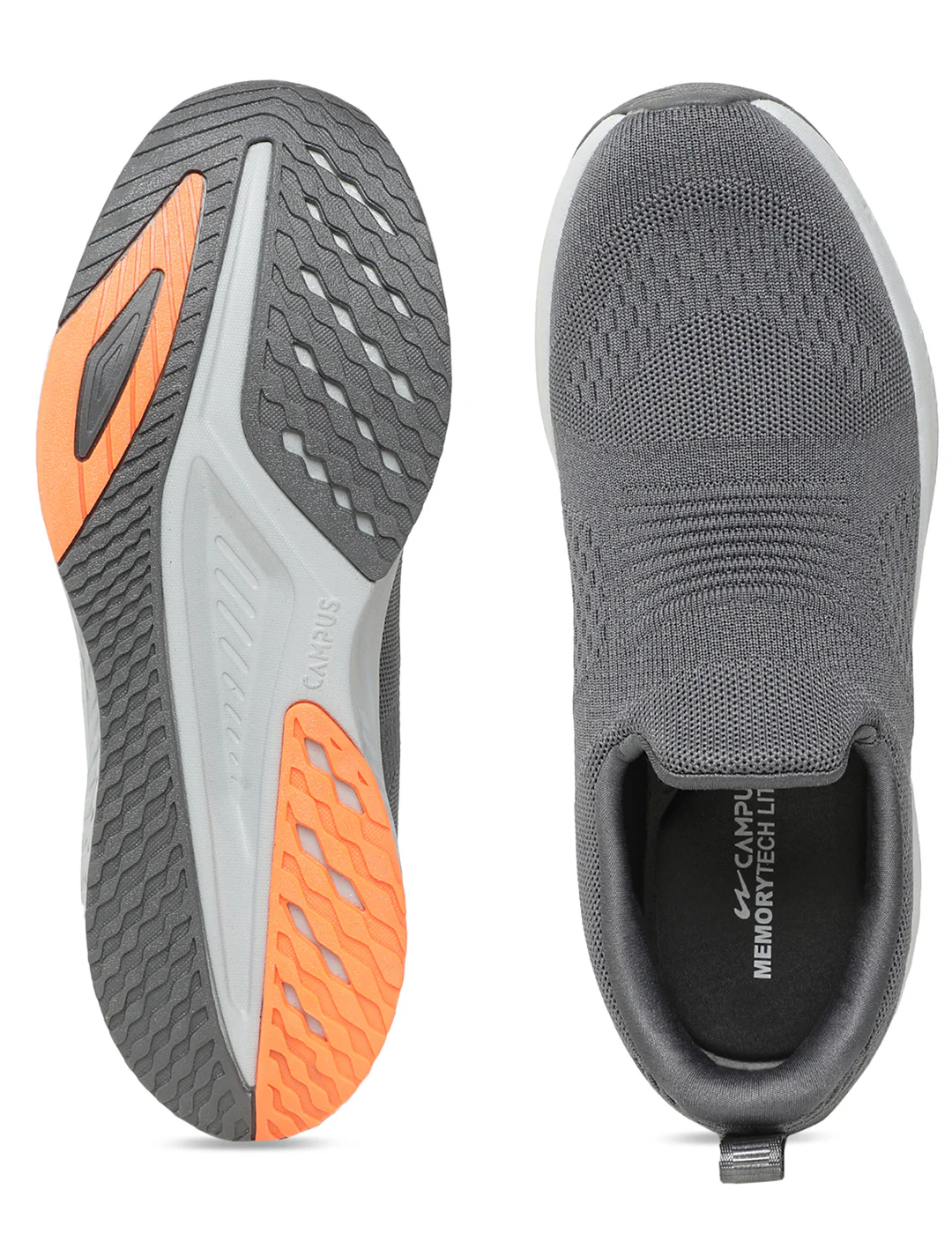 CYBER Grey Men's Walking Shoes - Image 5