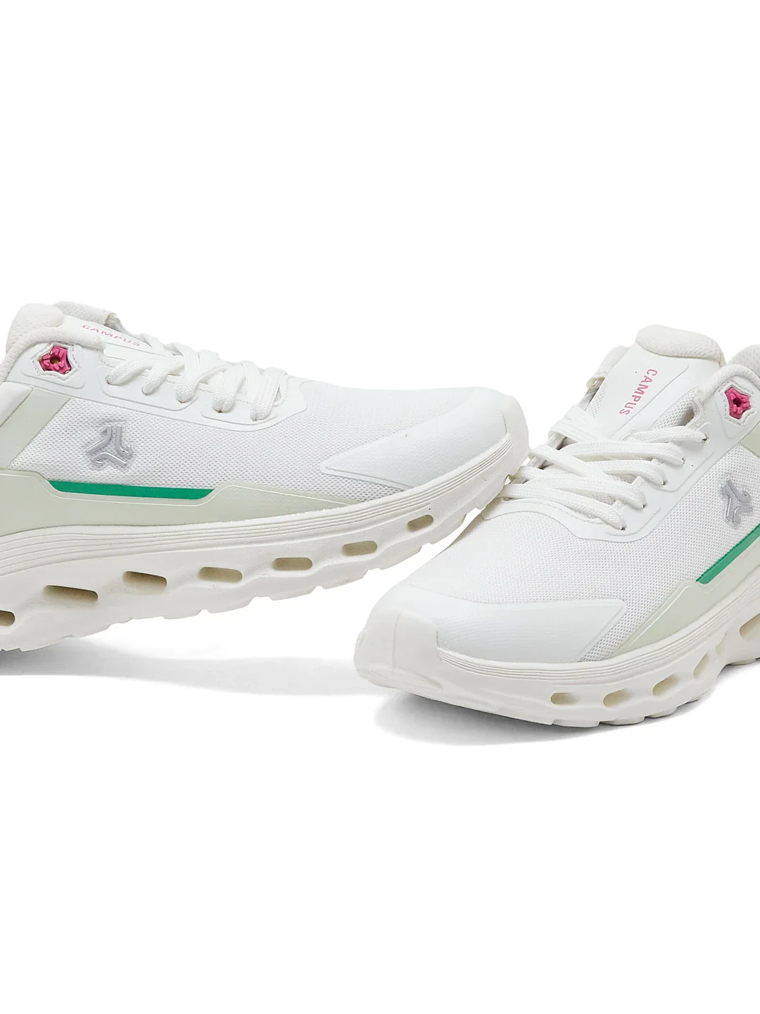 CYMBAL White Women's Running Shoes - Image 7