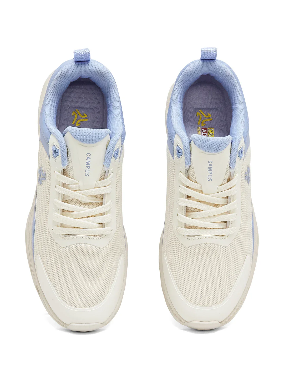 CYMBAL Off White Women's Running Shoes - Image 6