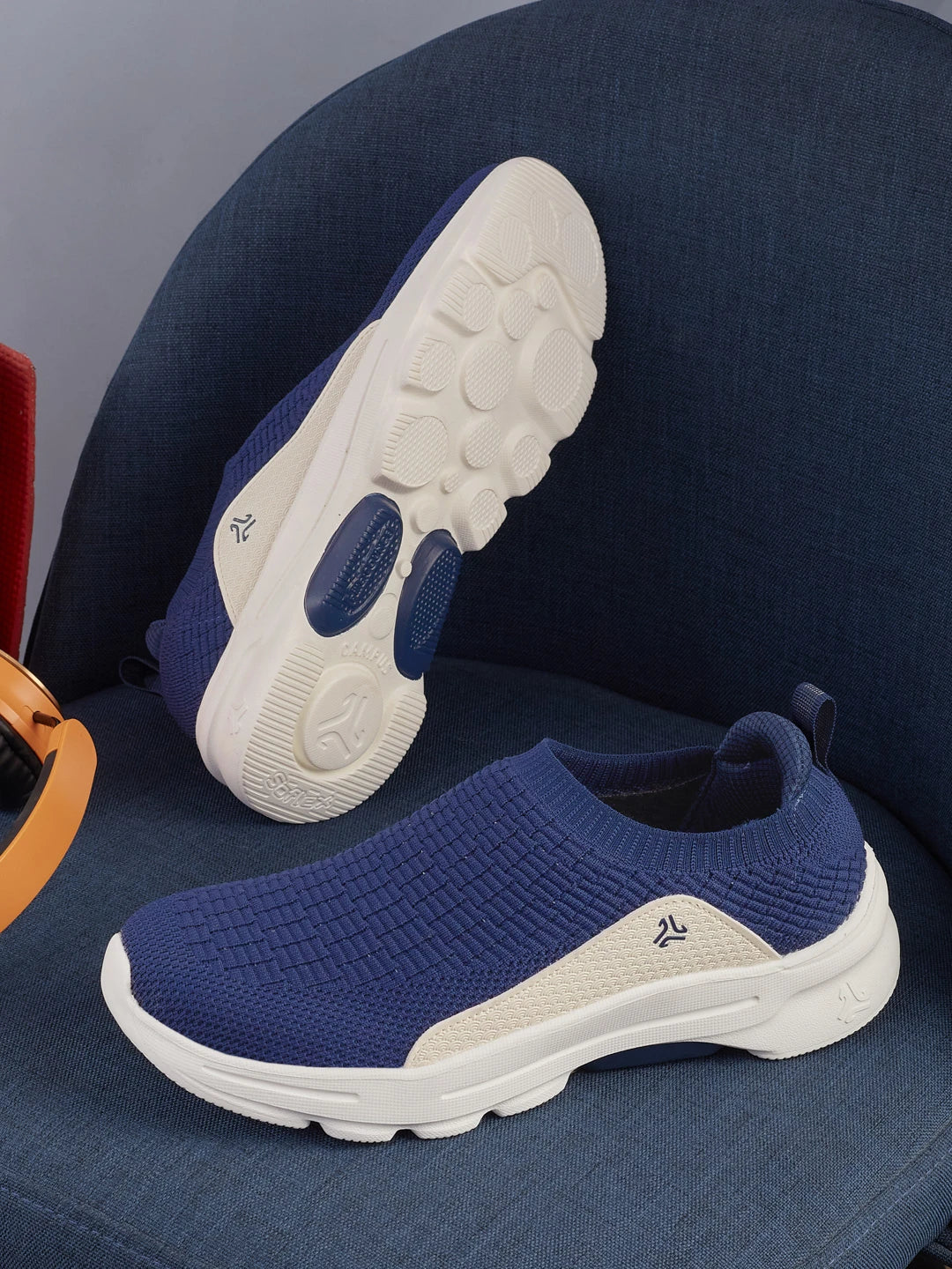 CYNOR Navy Men's Walking Shoes