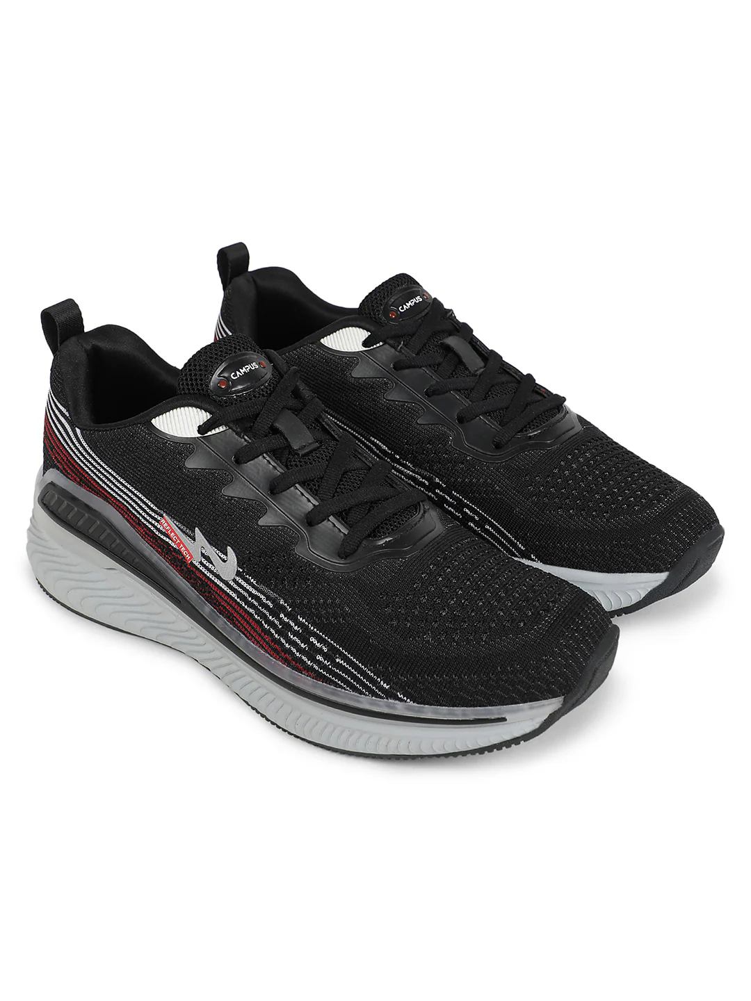 DAGGER Black Men's Running Shoes - Image 4