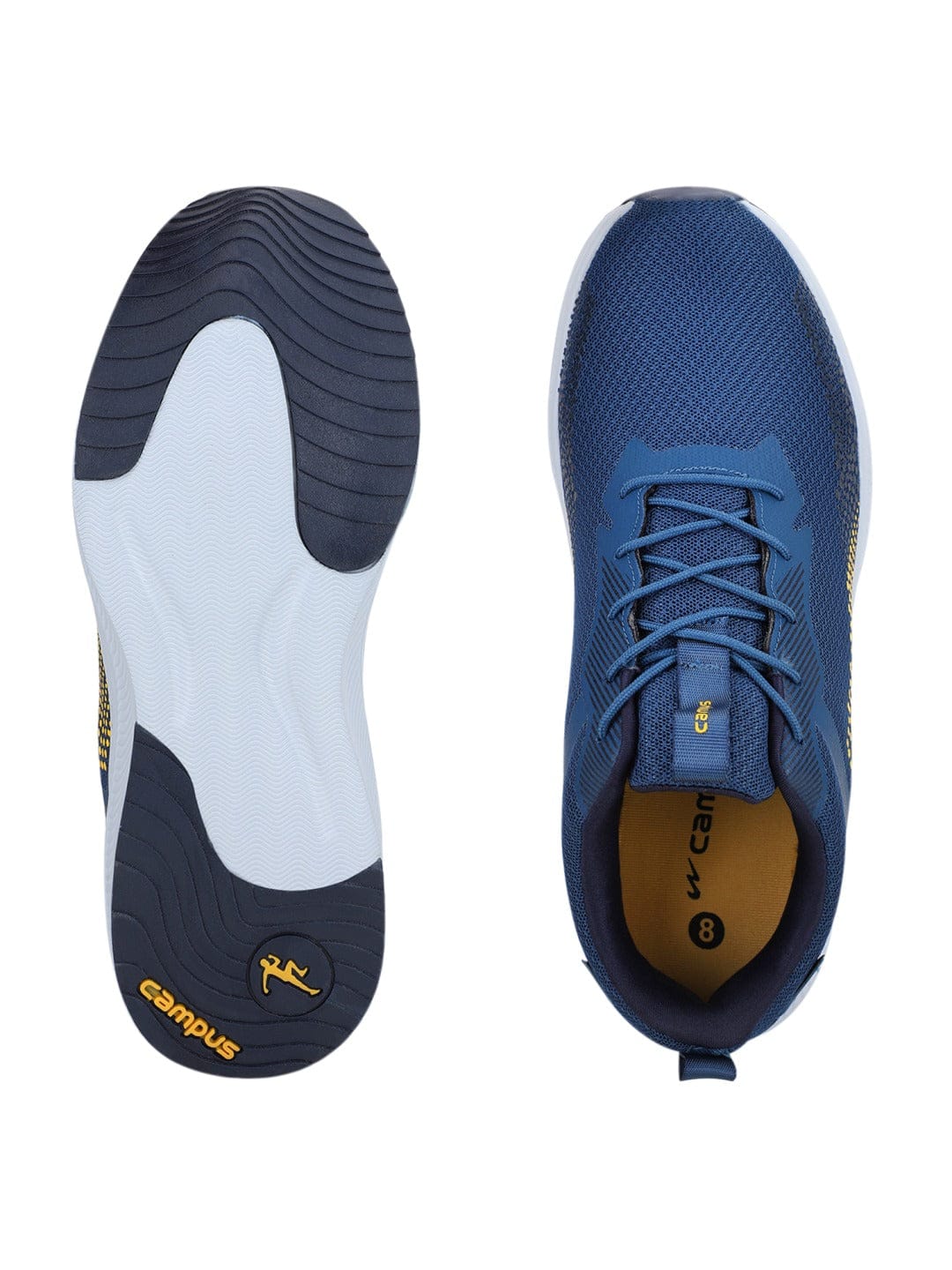 DAPPER Blue Men's Running Shoes - Image 4