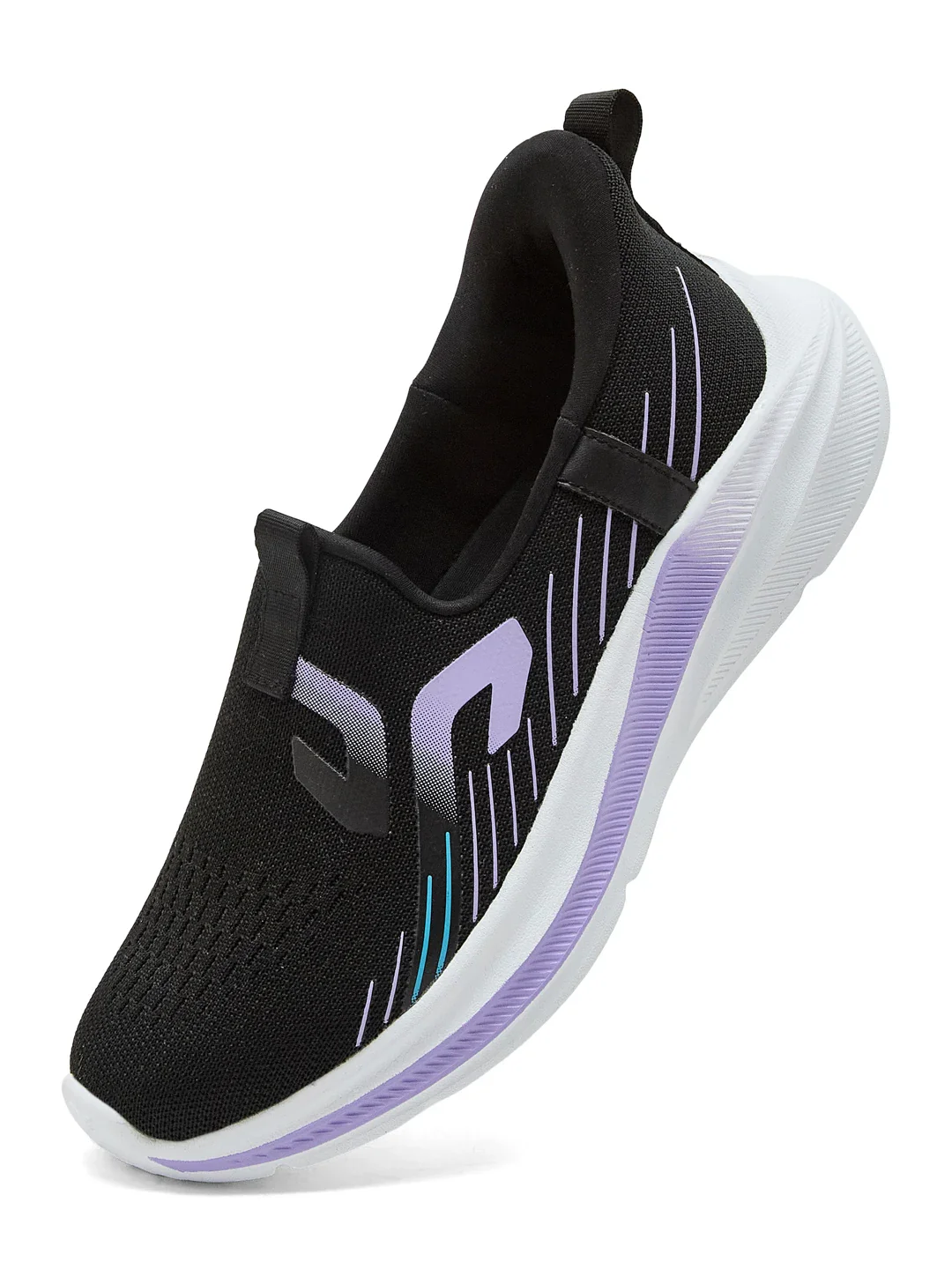 DAVO Black Women's Walking Shoes - Image 3
