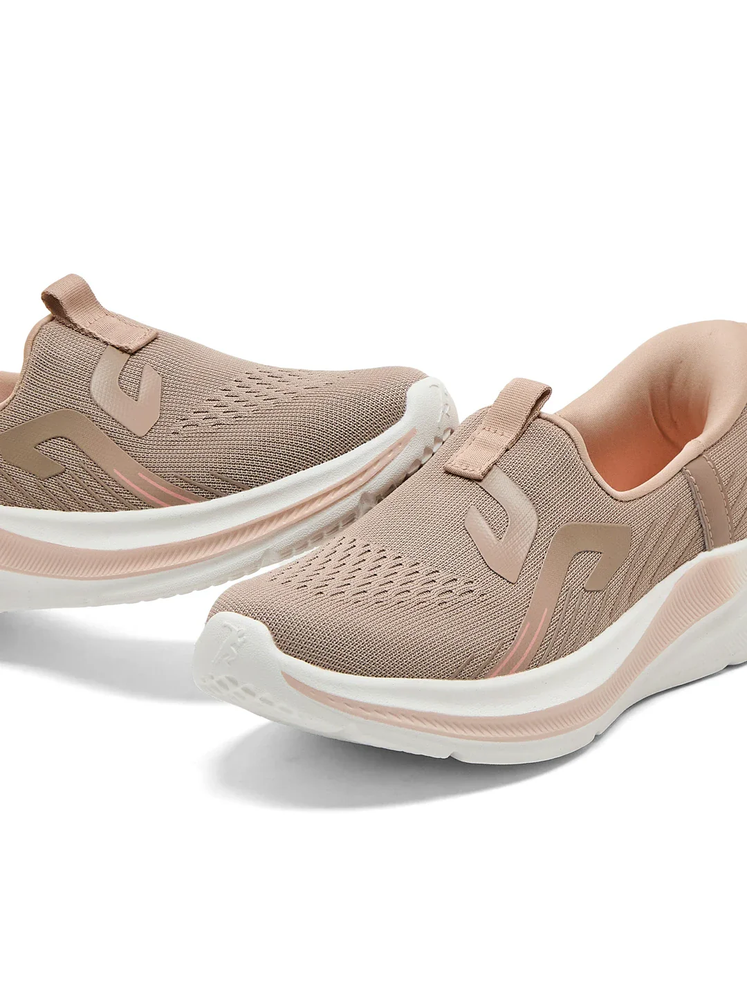 DAVO Beige Women's Walking Shoes - Image 7