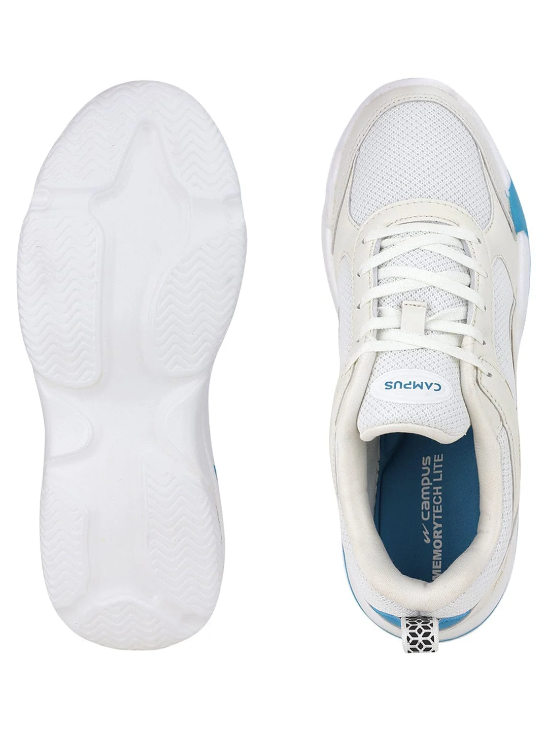 DAZEL Off White Women's Sneakers - Image 4