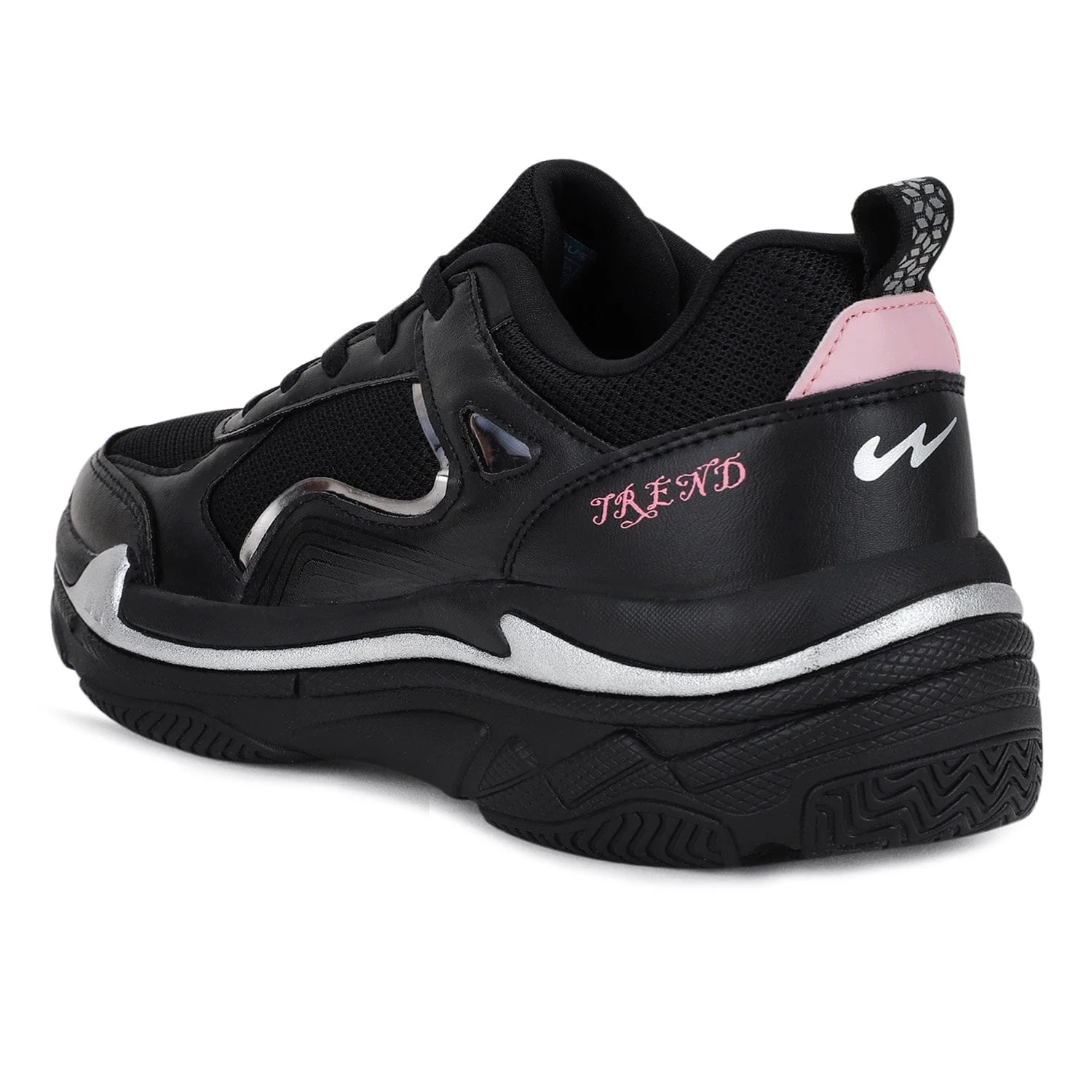 DAZEL Black Women's Sneakers - Image 3