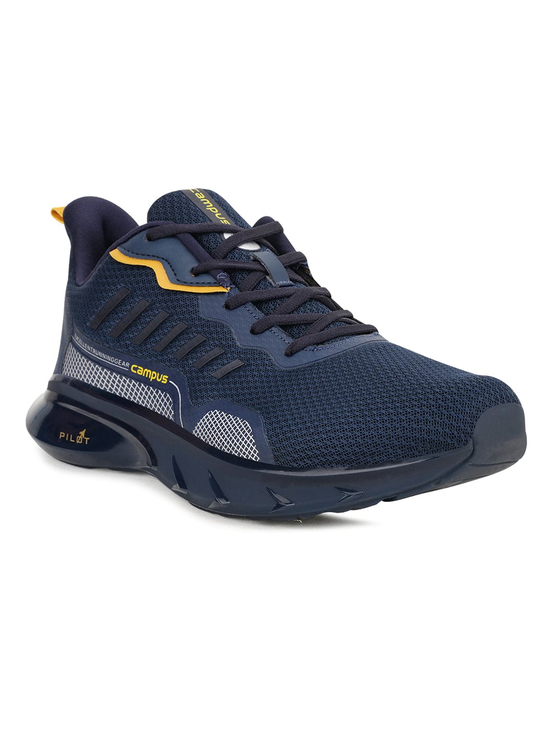 DECCAN Navy Men's Running Shoes - Image 9