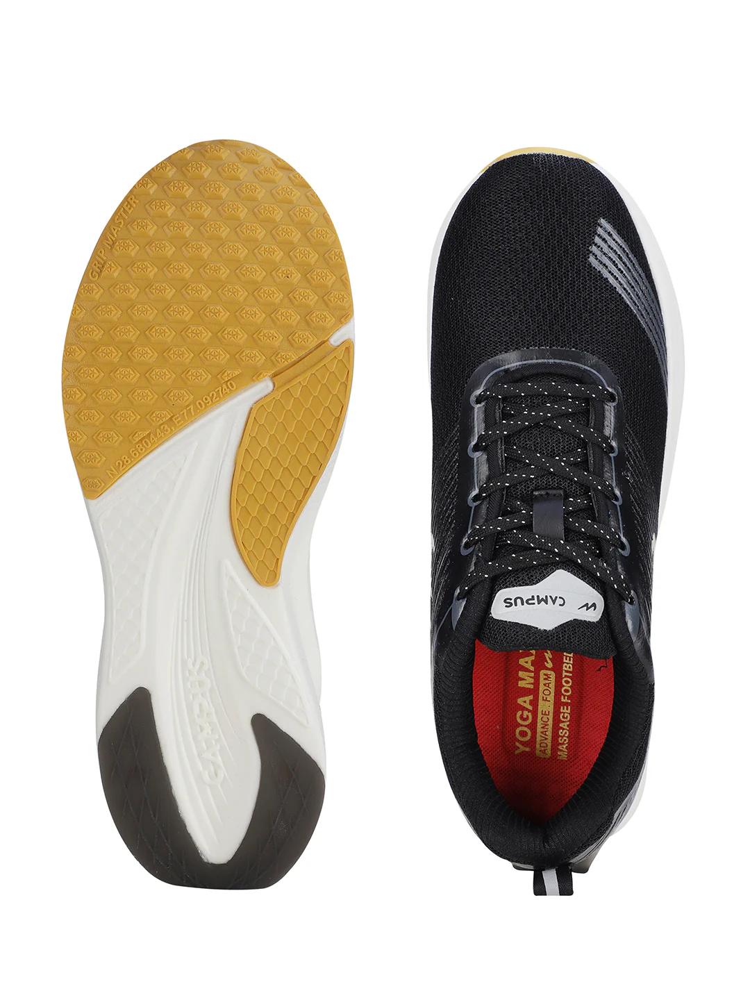 DECKER Black Men's Sports Shoes - Image 5