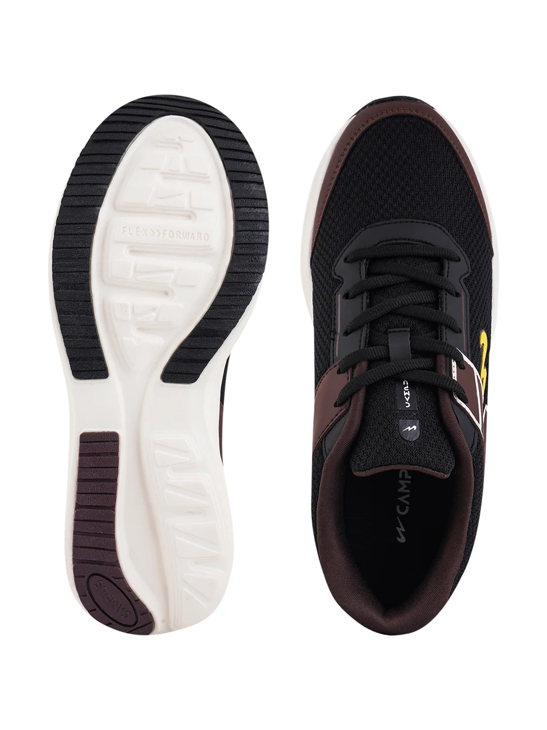 DECOR Black Men's Sports Shoes - Image 4