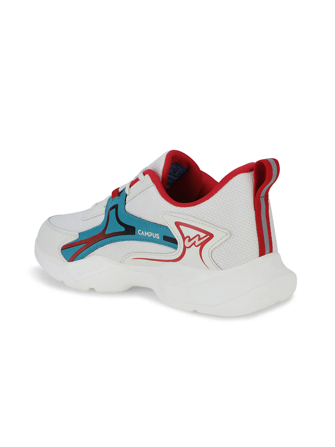 DELUXE CH Off White Child Sports Shoes - Image 3