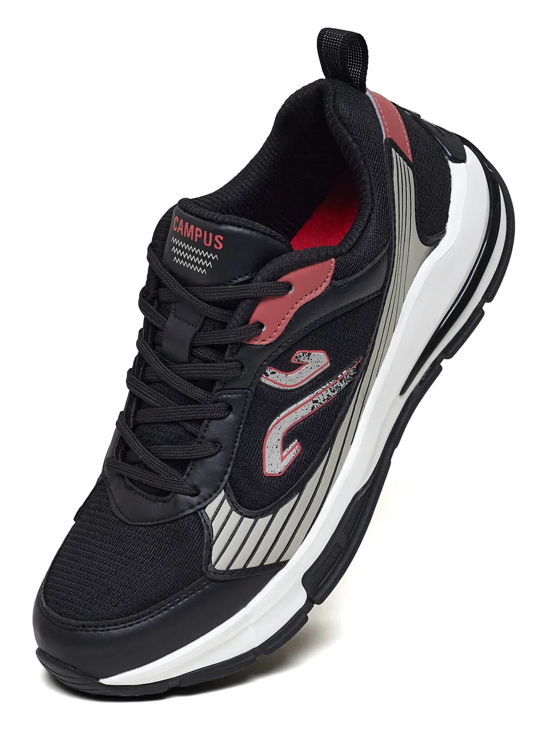DENRO Black Men's Sneakers - Image 3