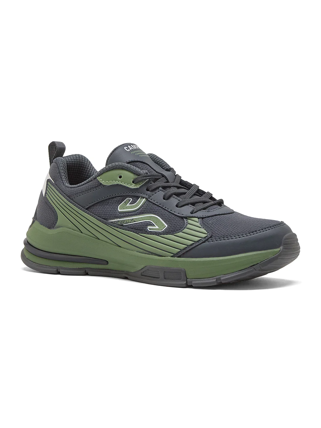 DENRO Grey Men's Sneakers - Image 2