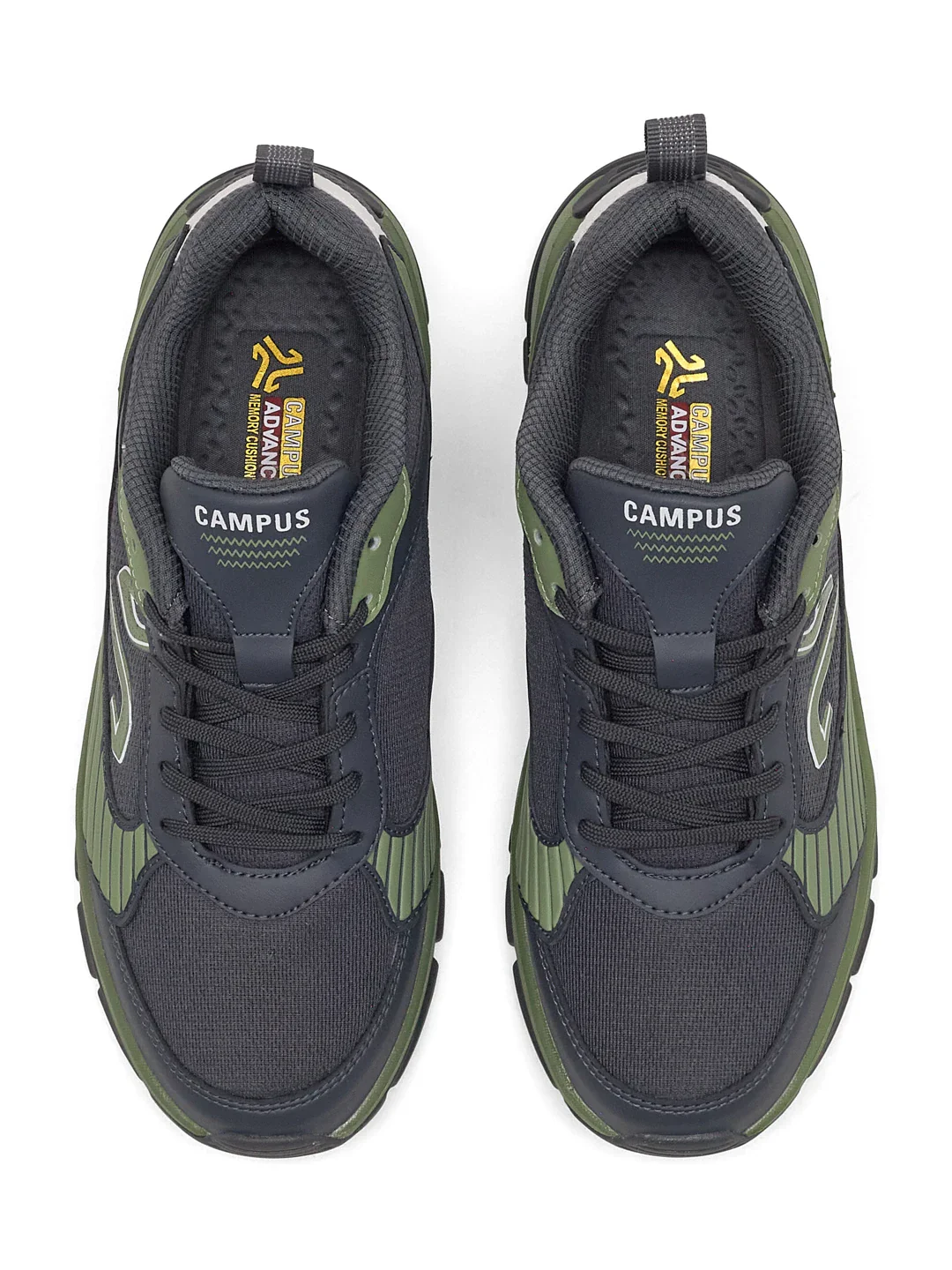 DENRO Grey Men's Sneakers - Image 6