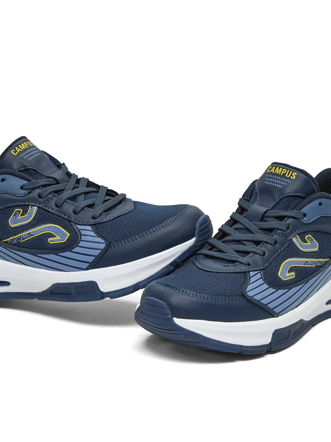 DENRO Navy Men's Sneakers - Image 7