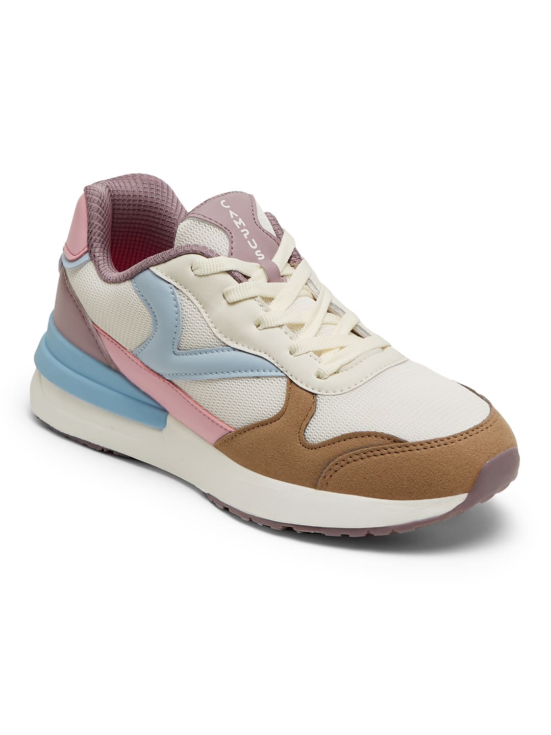 DERBI Off White Women's Sneakers - Image 3