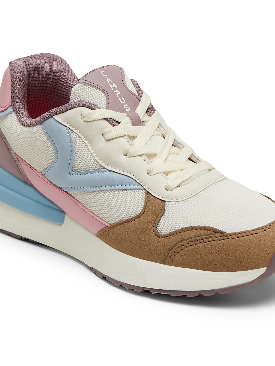 DERBI Off White Women's Sneakers - Image 7