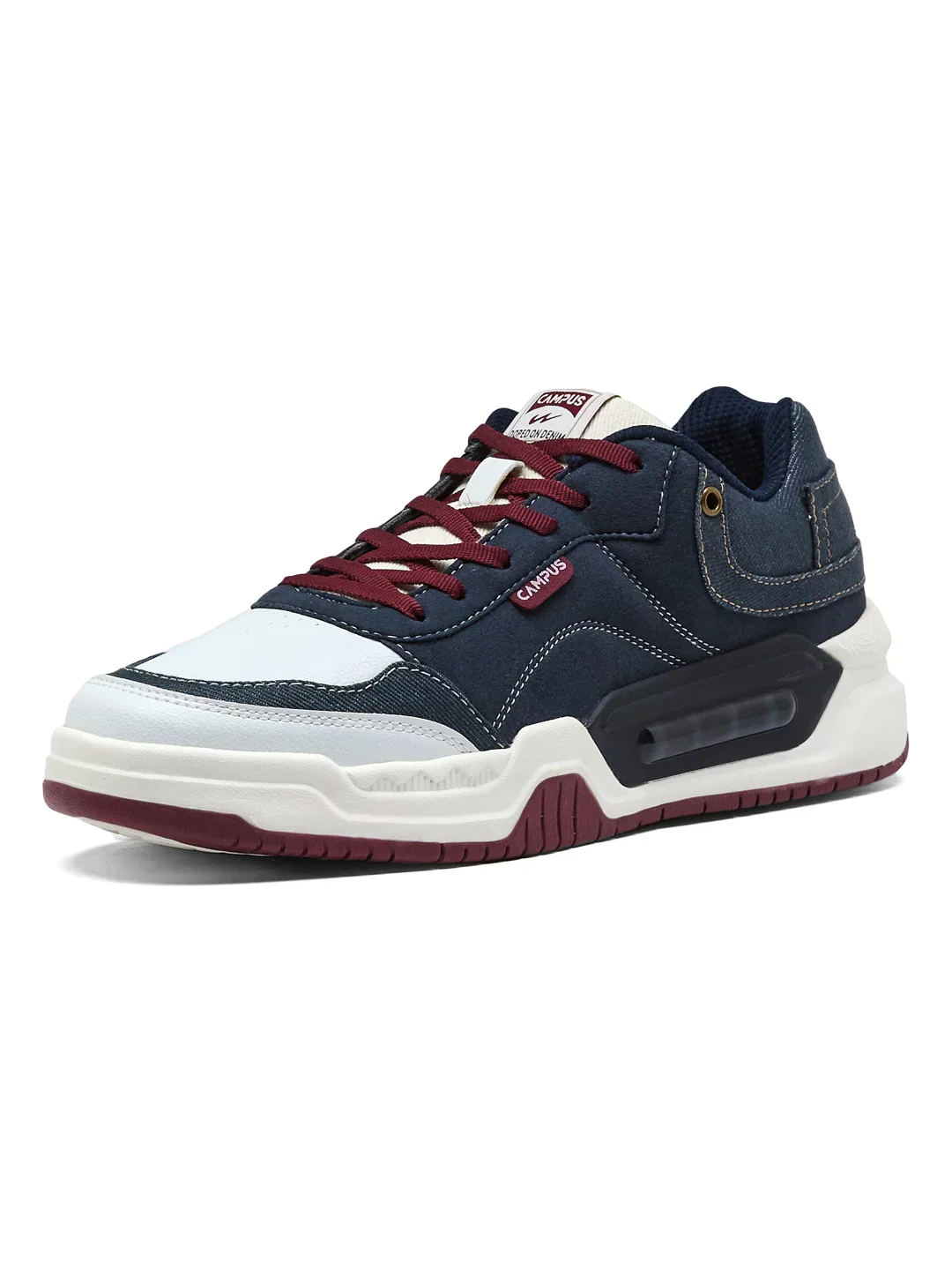DESTAN Navy Men's Sneakers - Image 6