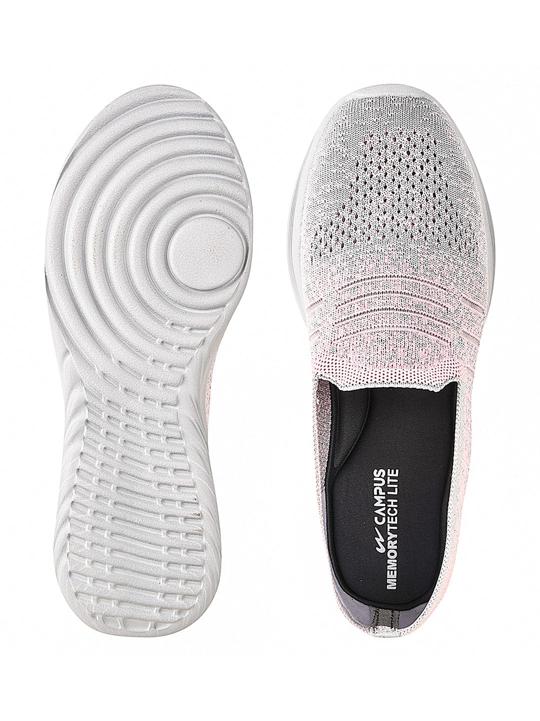 DIVA Grey Women's Slip-ons - Image 5