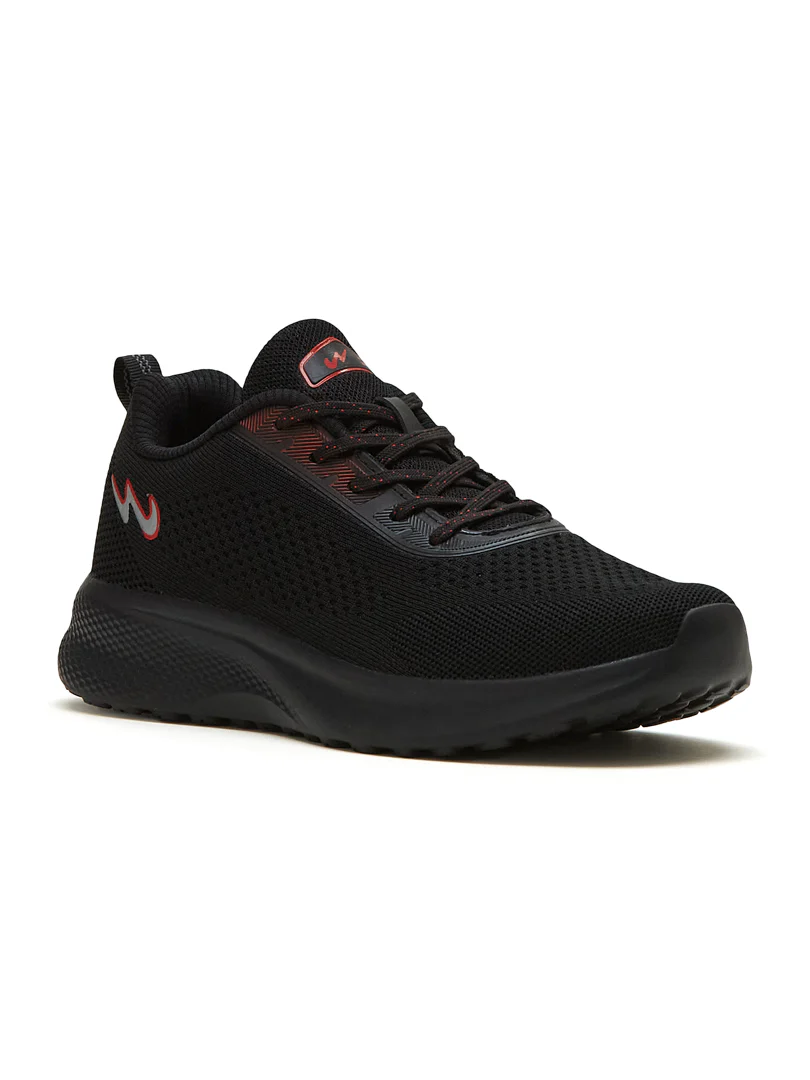 DIVIDE Black Men's Running Shoes - Image 2