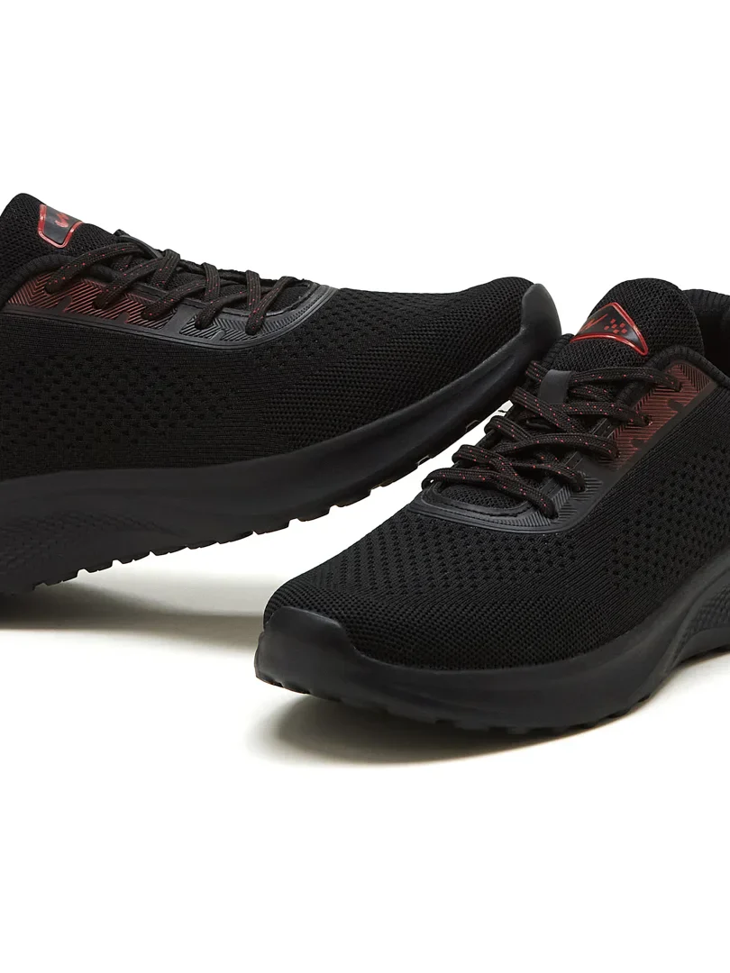 DIVIDE Black Men's Running Shoes - Image 7