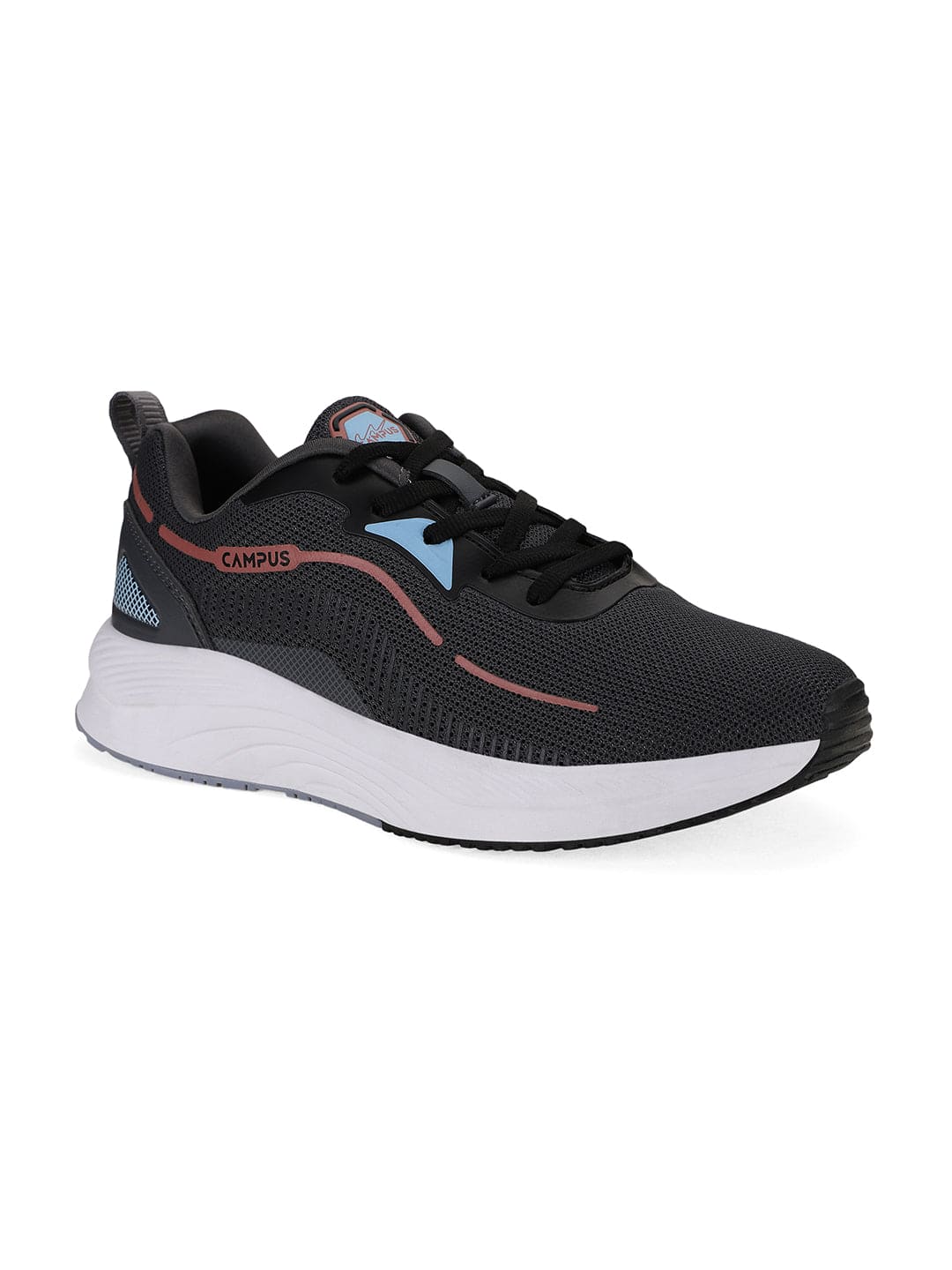 DOMINGO Grey Men's Running Shoes - Image 2