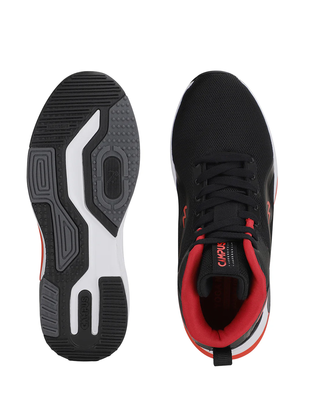 DOMS Black Men's Sneakers - Image 4