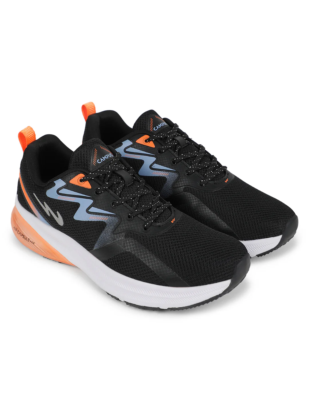 DOSE Black Men's Running Shoes - Image 4