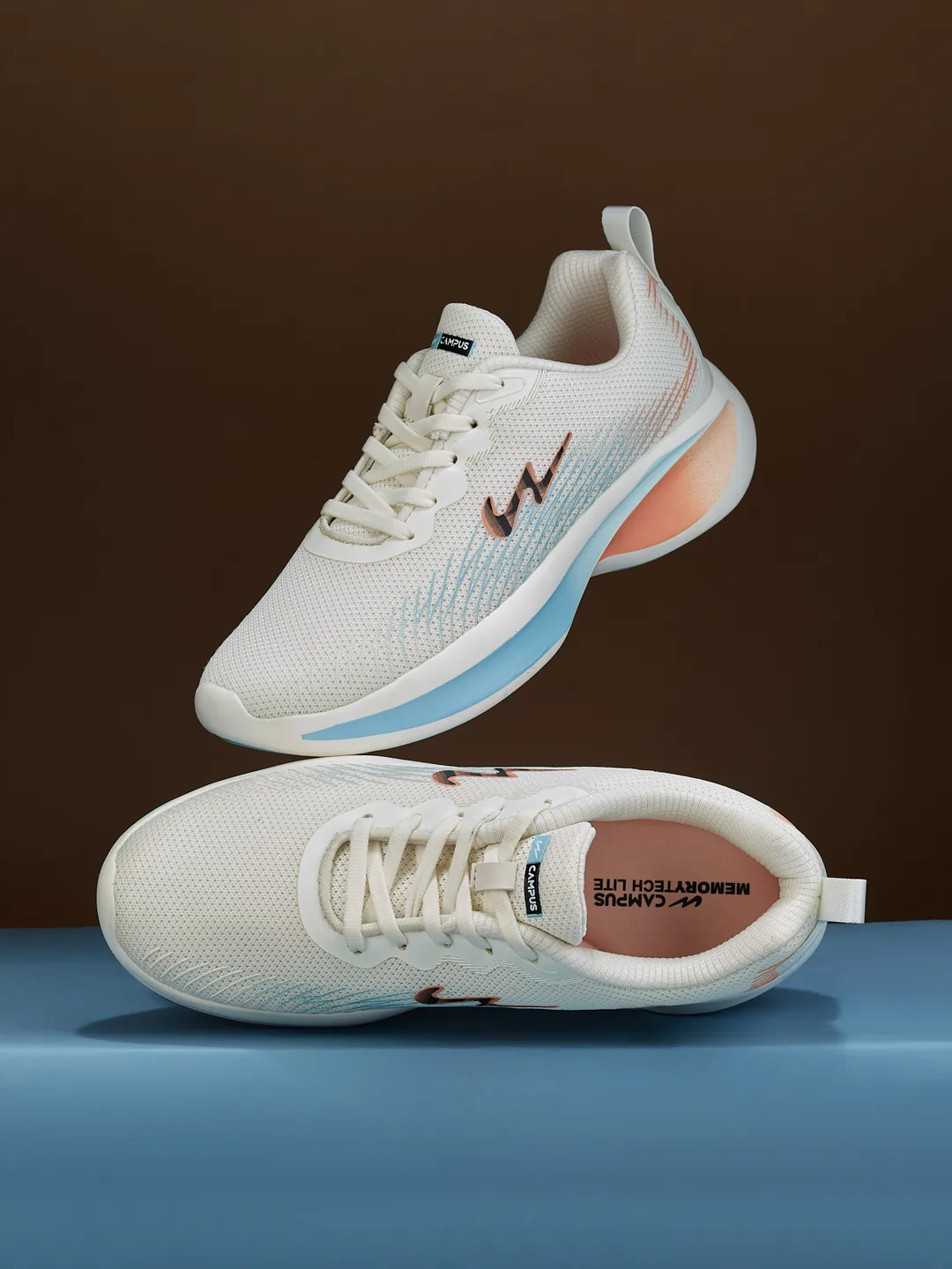 DRACO Off White Women's Running shoes - Image 9