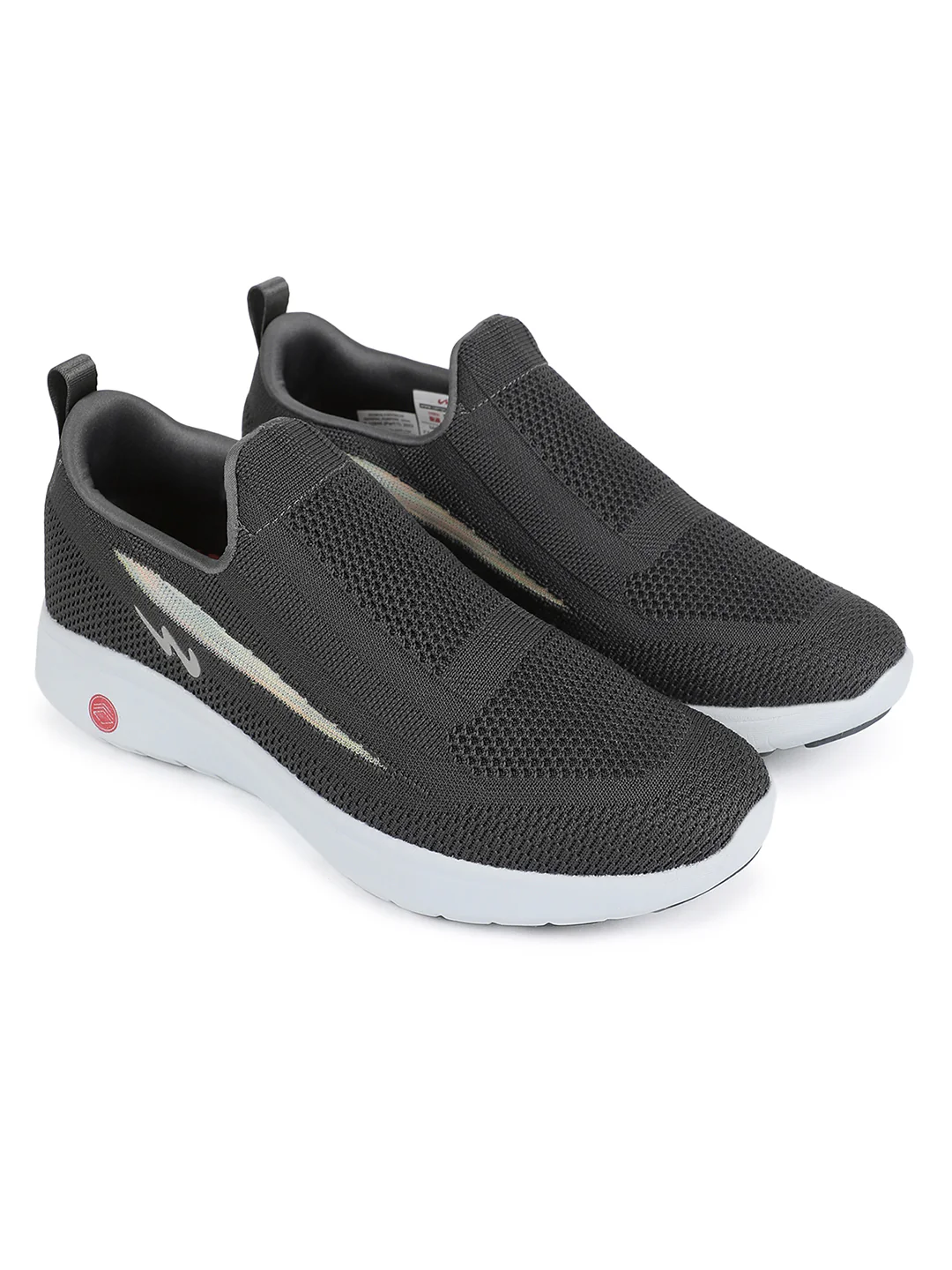 DRAFT Grey Men's Walking Shoes - Image 4