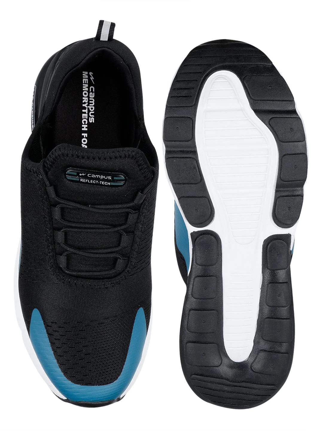 DRAGON Black Men's Running Shoes - Image 4