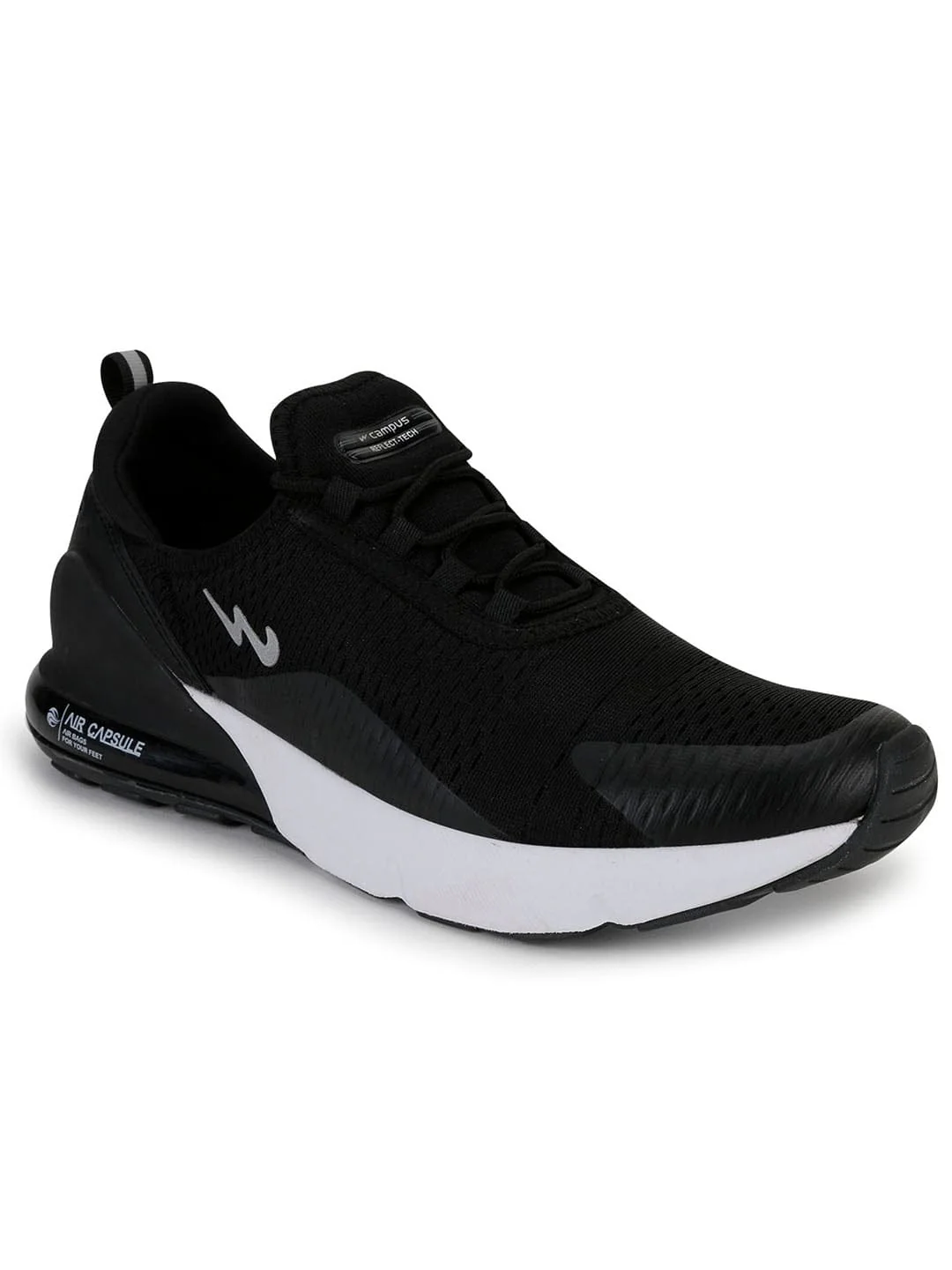 DRAGON Black Men's Running Shoes - Image 2