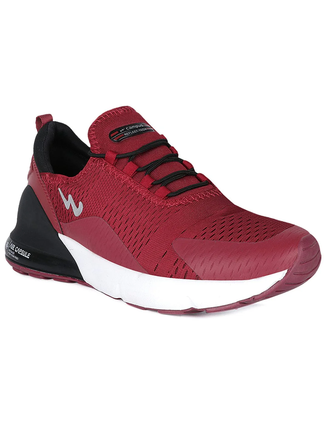 DRAGON Burgundy Men's Running Shoes - Image 2