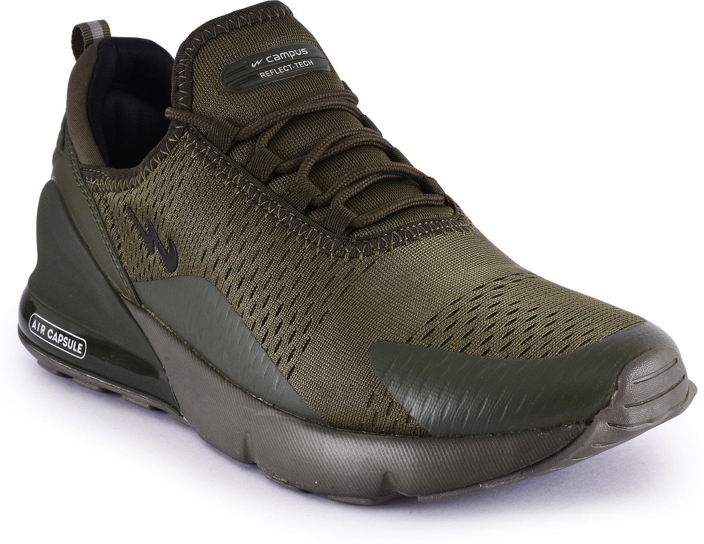 DRAGON Olive Men's Running Shoes - Image 3